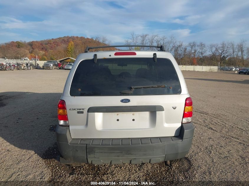 2005 Ford Escape Xlt VIN: 1FMYU93195KE47644 Lot: 40639184