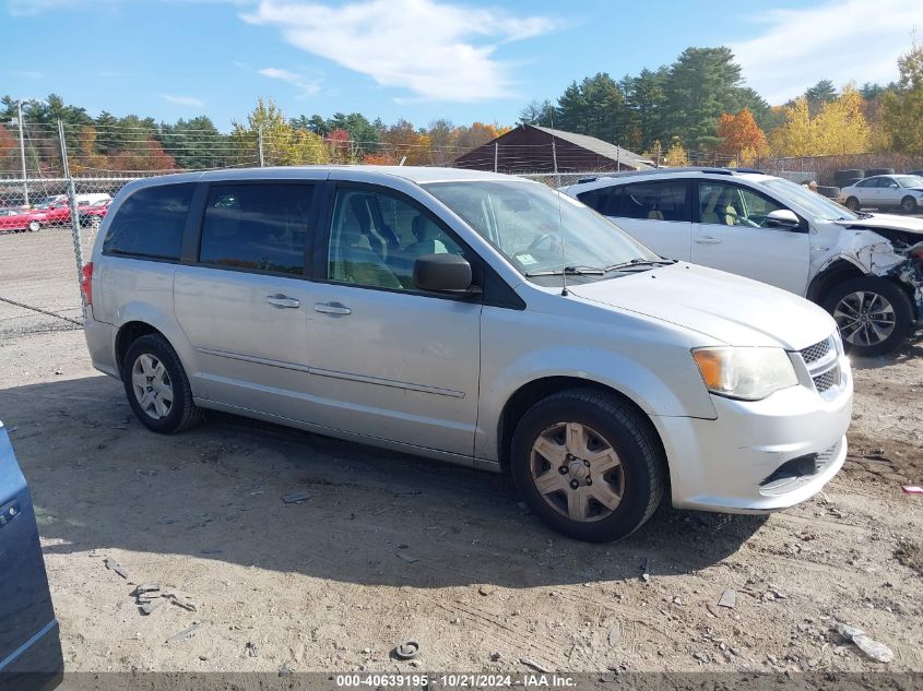 2012 Dodge Grand Caravan Se/Avp VIN: 2C4RDGBG1CR388087 Lot: 40639195