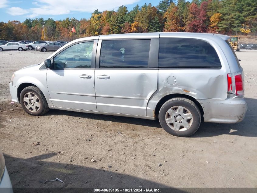 2012 Dodge Grand Caravan Se/Avp VIN: 2C4RDGBG1CR388087 Lot: 40639195