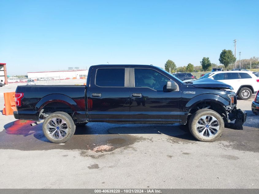 2019 Ford F150 Supercrew VIN: 1FTEW1EP8KKD89431 Lot: 40639220