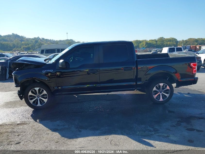 2019 Ford F150 Supercrew VIN: 1FTEW1EP8KKD89431 Lot: 40639220