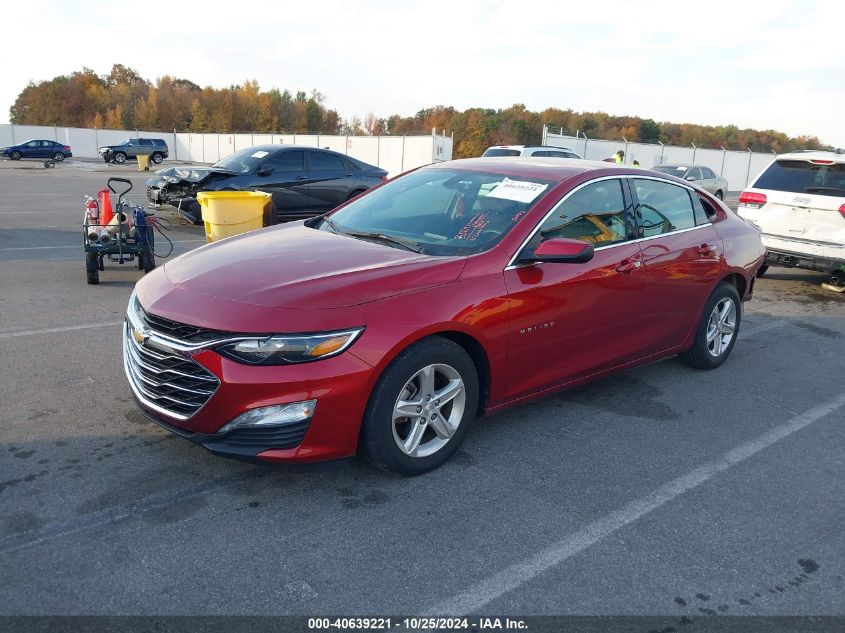 VIN 1G1ZD5ST3NF103359 2022 Chevrolet Malibu, Fwd Lt no.2