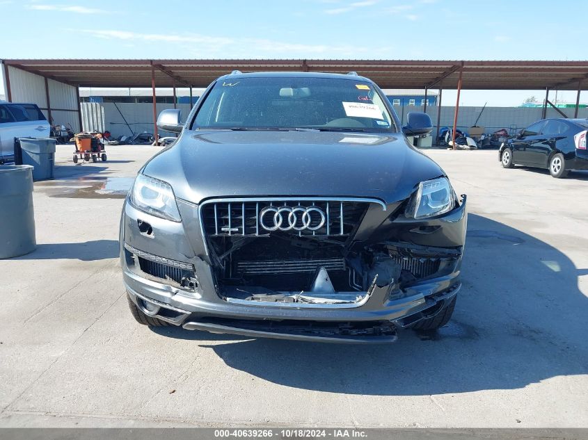 2015 Audi Q7 3.0 Tdi Premium VIN: WA1VMAFE3FD011296 Lot: 40639266