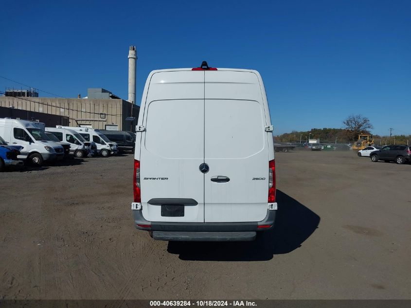 2022 Mercedes-Benz Sprinter 2500 High Roof I4 Diesel VIN: W1Y4DCHY3NT098993 Lot: 40639284