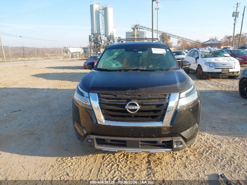 2022 Nissan Pathfinder Platinum 4Wd VIN: 5N1DR3DK6NC218126 Lot: 40639325