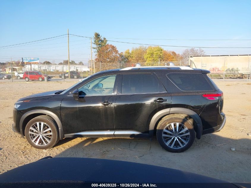 2022 Nissan Pathfinder Platinum 4Wd VIN: 5N1DR3DK6NC218126 Lot: 40639325