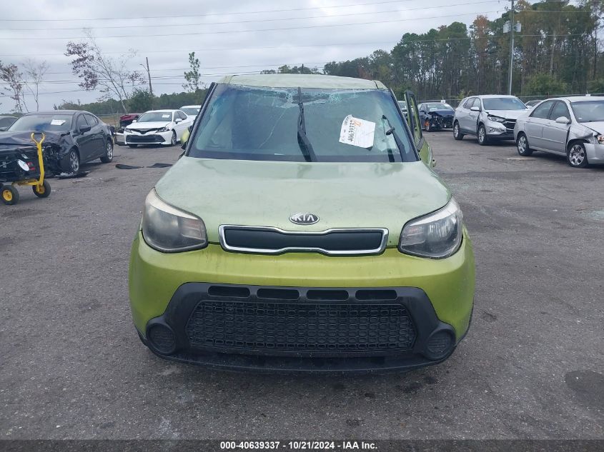 2014 Kia Soul VIN: KNDJN2A25E7717428 Lot: 40639337