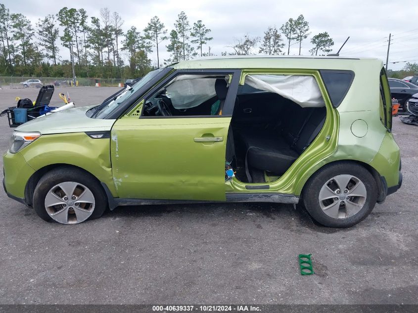 2014 Kia Soul VIN: KNDJN2A25E7717428 Lot: 40639337