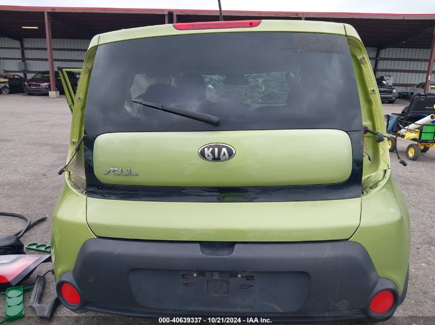 2014 Kia Soul VIN: KNDJN2A25E7717428 Lot: 40639337