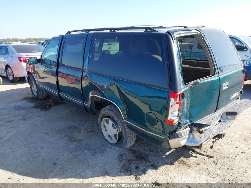 1999 Chevrolet Suburban 1500 Lt VIN: 3GNEC16R7XG104152 Lot: 40639348