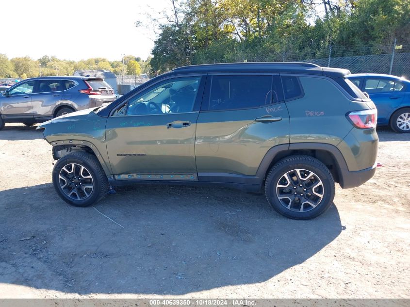 2019 Jeep Compass Trailhawk 4X4 VIN: 3C4NJDDB7KT766545 Lot: 40639350