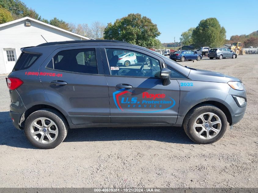 2020 Ford Ecosport Se VIN: MAJ6S3GL7LC376015 Lot: 40639361