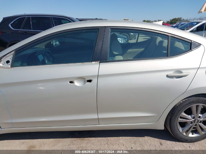 2018 Hyundai Elantra Value Edition VIN: KMHD84LF9JU543824 Lot: 40639387