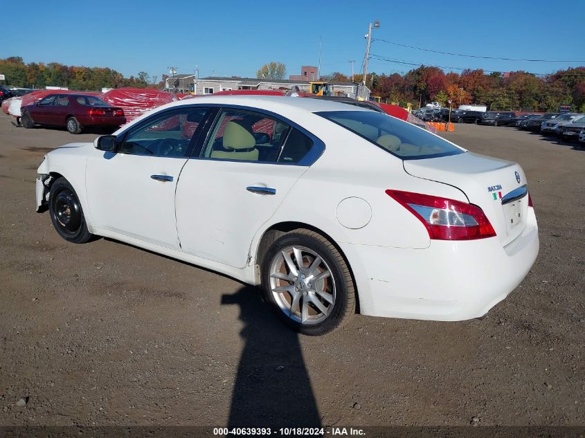 2011 Nissan Maxima 3.5 S VIN: 1N4AA5AP0BC867836 Lot: 40639393