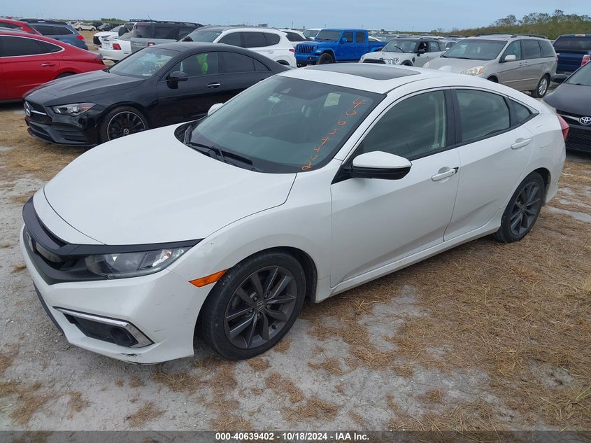 VIN JHMFC1F33KX006621 2019 HONDA CIVIC EX