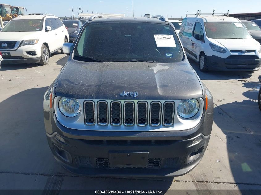 2016 Jeep Renegade Limited VIN: ZACCJADT8GPE35213 Lot: 40639404