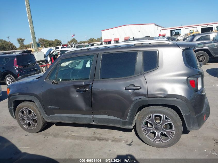 2016 Jeep Renegade Limited VIN: ZACCJADT8GPE35213 Lot: 40639404