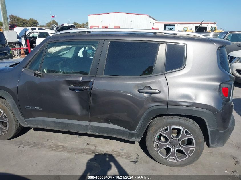 2016 Jeep Renegade Limited VIN: ZACCJADT8GPE35213 Lot: 40639404