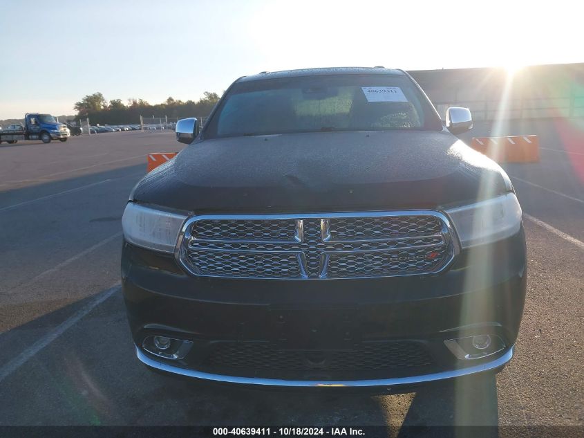 2015 Dodge Durango Citadel VIN: 1C4RDHEG0FC760162 Lot: 40639411