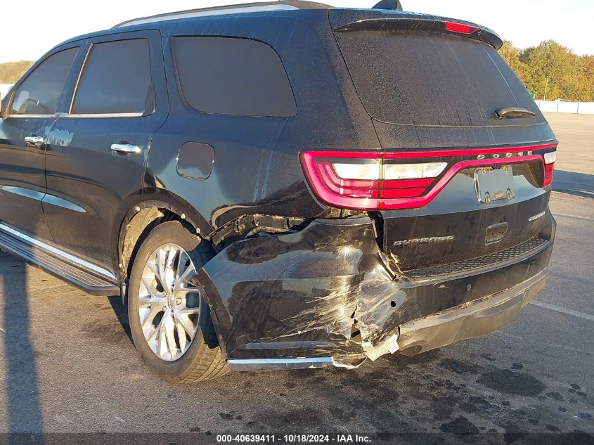 2015 Dodge Durango Citadel VIN: 1C4RDHEG0FC760162 Lot: 40639411