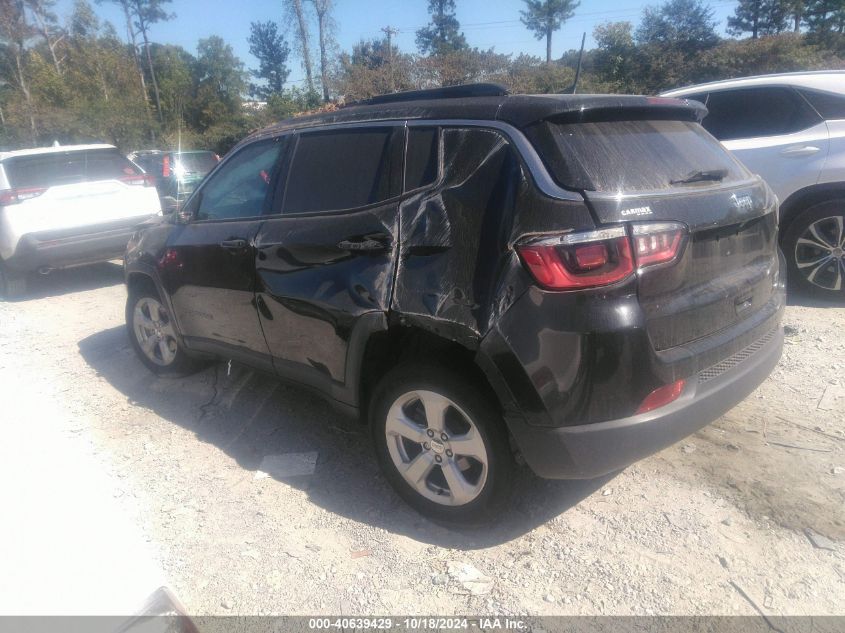 2019 Jeep Compass Latitude Fwd VIN: 3C4NJCBB6KT851633 Lot: 40639429