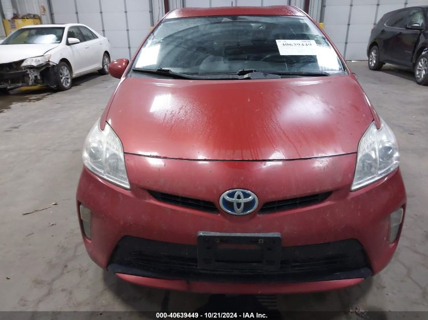 2013 Toyota Prius Four VIN: JTDKN3DU9D1634142 Lot: 40639449