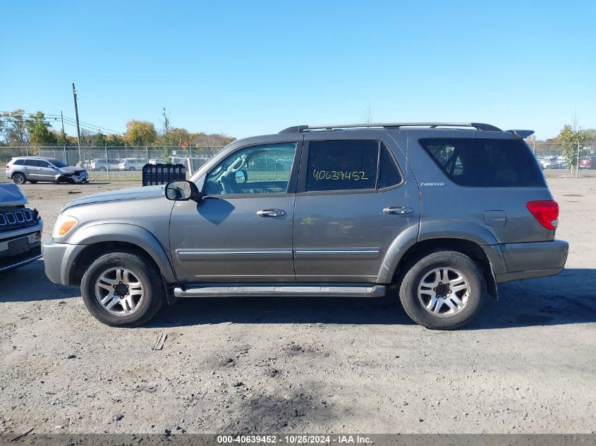 2007 Toyota Sequoia Limited V8 VIN: 5TDBT48A57S282910 Lot: 40639452