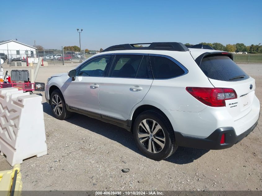 2019 Subaru Outback 2.5I Limited VIN: 4S4BSANC4K3358565 Lot: 40639498