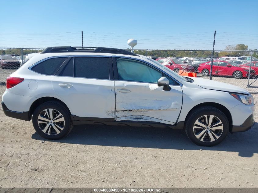 2019 Subaru Outback 2.5I Limited VIN: 4S4BSANC4K3358565 Lot: 40639498