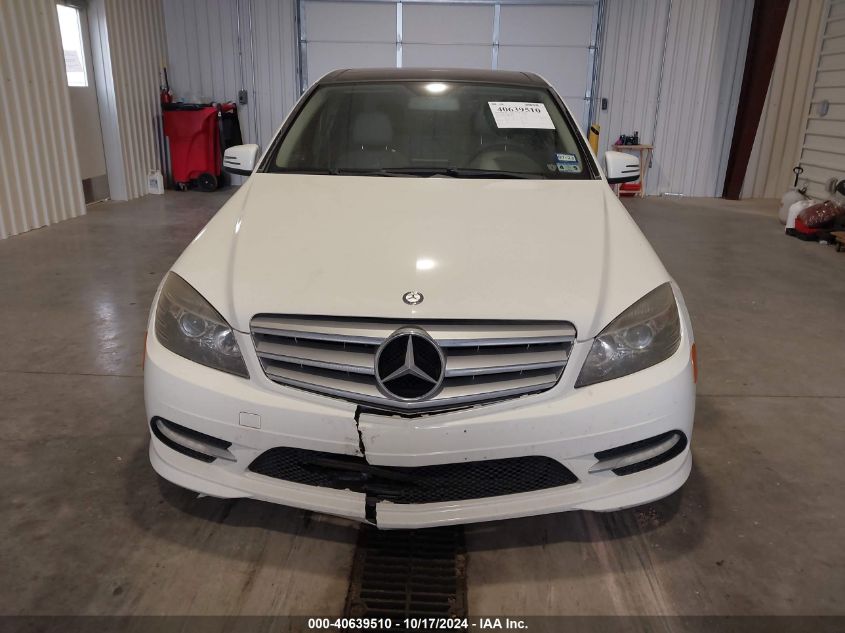 2011 Mercedes-Benz C 350 Sport VIN: WDDGF5GB8BR135989 Lot: 40639510