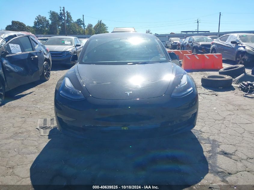 2022 Tesla Model 3 Rear-Wheel Drive VIN: 5YJ3E1EA4NF338757 Lot: 40639525