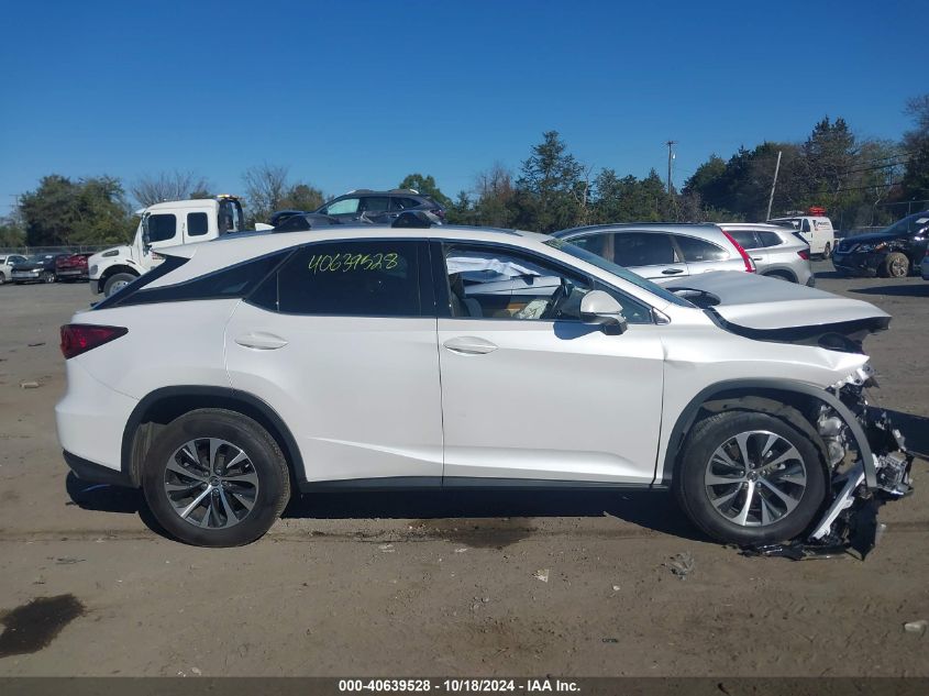 2022 LEXUS RX 350 VIN: 2T2HZMDA2NC359345