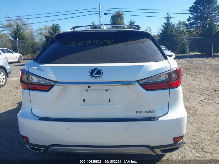 2022 Lexus Rx 350 VIN: 2T2HZMDA2NC359345 Lot: 40639528