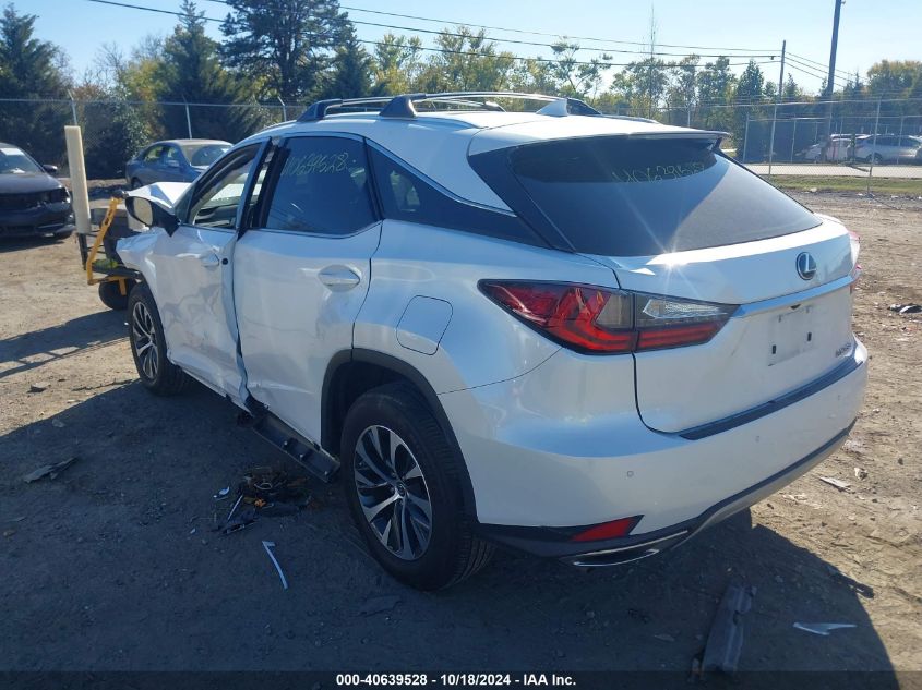 VIN 2T2HZMDA2NC359345 2022 Lexus RX, 350 no.3