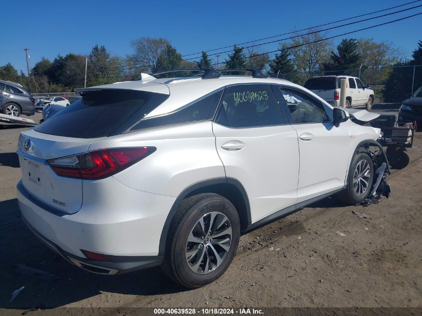 2022 LEXUS RX 350 VIN: 2T2HZMDA2NC359345