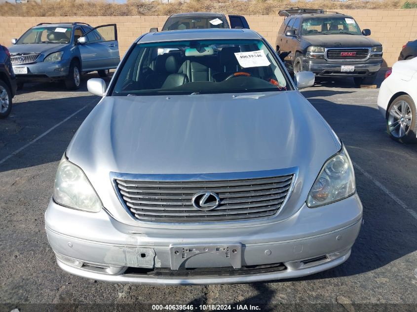 2006 Lexus Ls 430 VIN: JTHBN36F665038673 Lot: 40639546