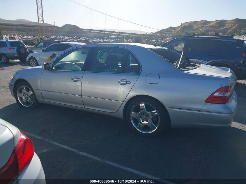 2006 Lexus Ls 430 VIN: JTHBN36F665038673 Lot: 40639546