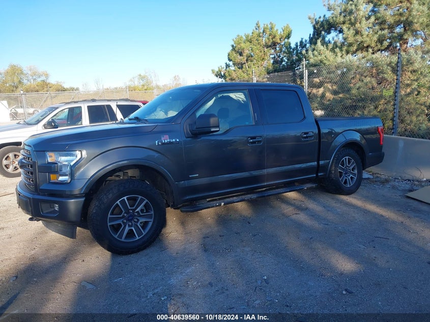 VIN 1FTEW1EP4HFA73249 2017 FORD F-150 XLT
