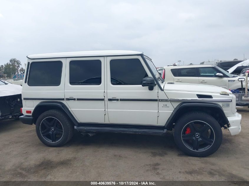 2016 Mercedes-Benz Amg G 63 4Matic VIN: WDCYC7DF3GX254962 Lot: 40639576