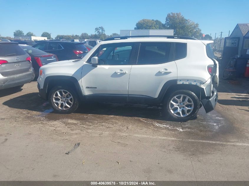 2016 Jeep Renegade Latitude VIN: ZACCJBBT0GPC50744 Lot: 40639578