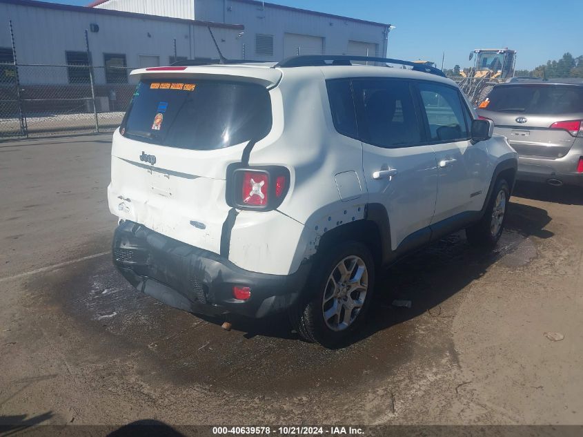 VIN ZACCJBBT0GPC50744 2016 Jeep Renegade, Latitude no.4