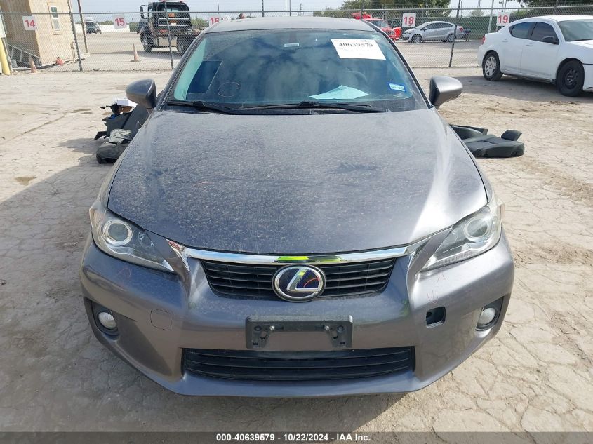 2012 Lexus Ct 200H Premium VIN: JTHKD5BH4C2058987 Lot: 40639579