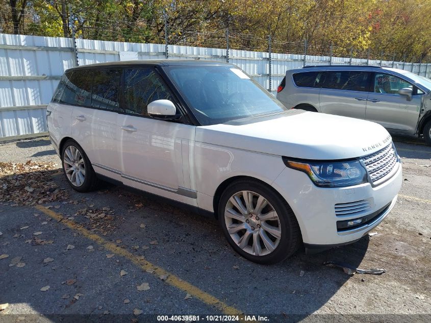 VIN SALGS2TF8EA179449 2014 Land Rover Range Rover,... no.1