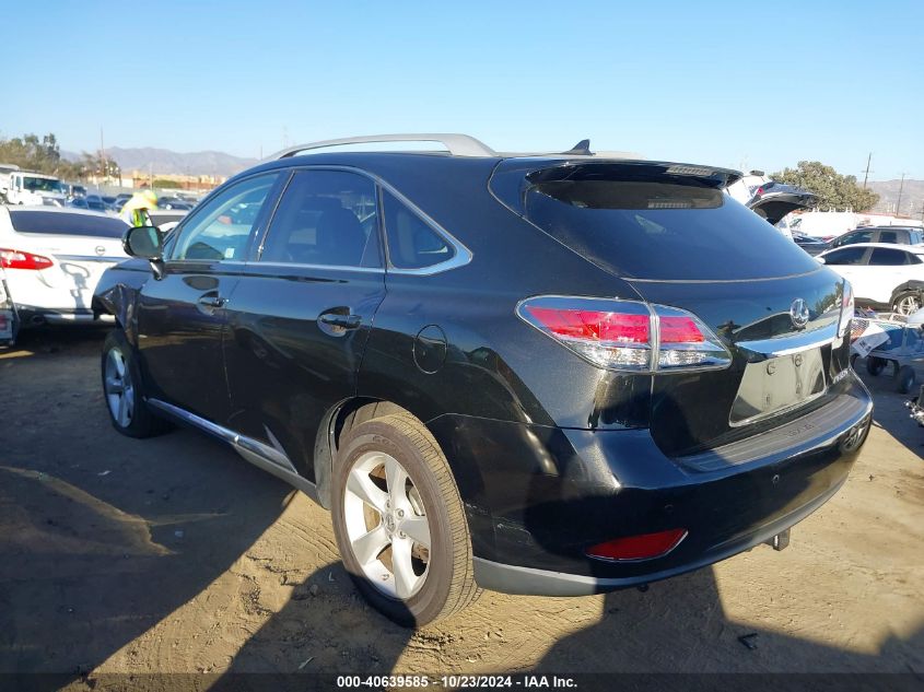 VIN 2T2BK1BA3DC197624 2013 Lexus RX, 350 no.3