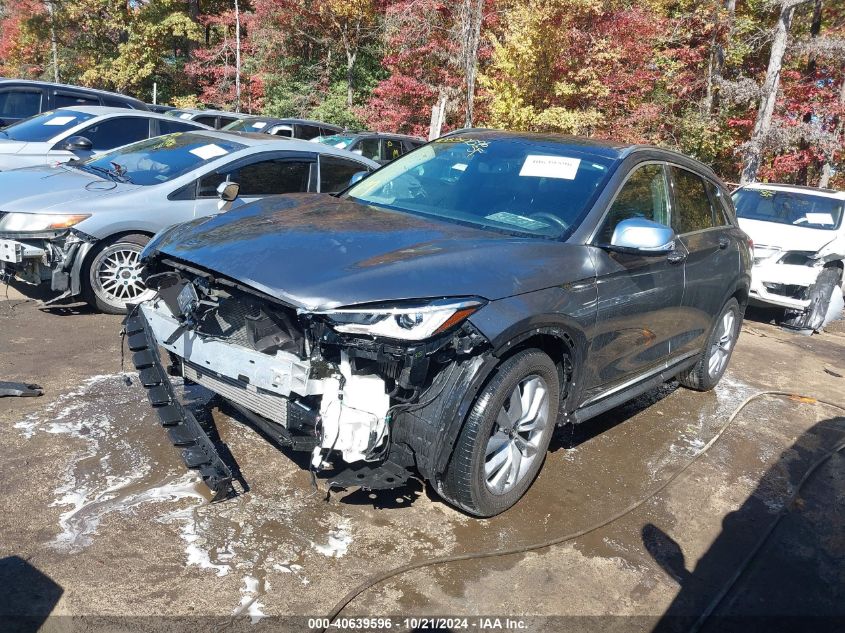 2021 Infiniti Qx50 Luxe Awd VIN: 3PCAJ5BB7MF112136 Lot: 40639596