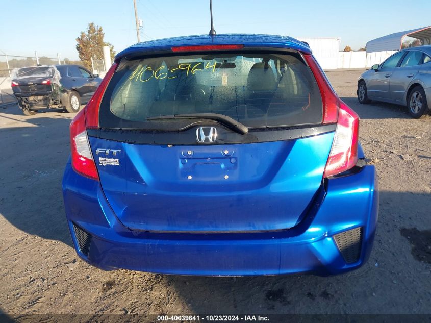 2015 Honda Fit Lx VIN: 3HGGK5H50FM758336 Lot: 40639641