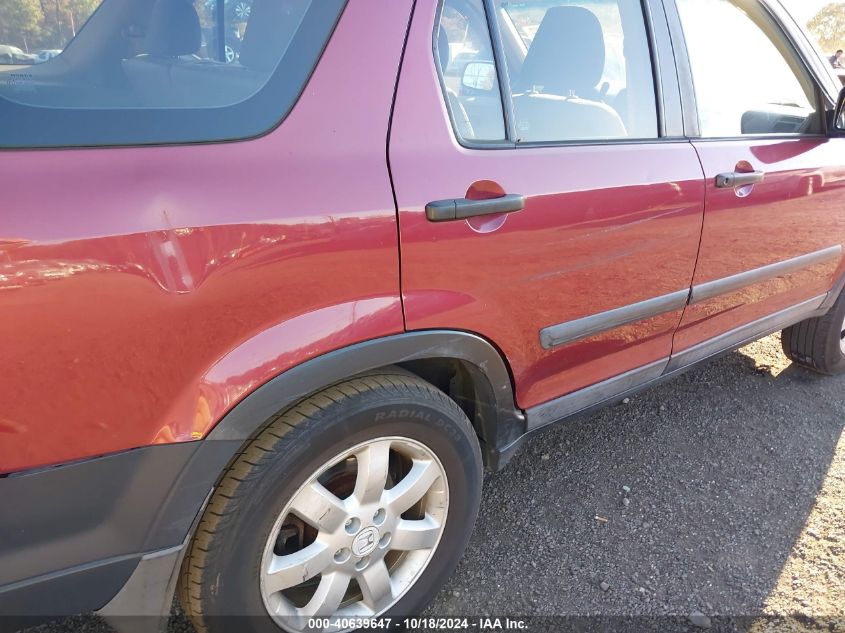 2005 Honda Cr-V Lx VIN: SHSRD78595U335893 Lot: 40639647