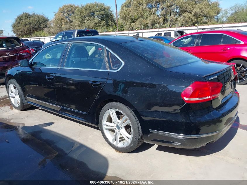 2015 Volkswagen Passat Sel VIN: 1VWCV7A38FC006892 Lot: 40639678