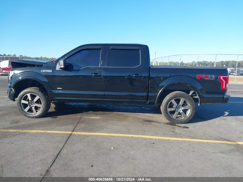 2016 Ford F-150 Xlt VIN: 1FTEW1EG0GKD20255 Lot: 40639688