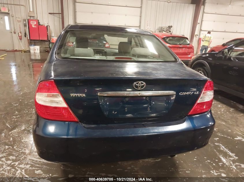 2004 Toyota Camry Le VIN: 4T1BE30K74U341743 Lot: 40639705